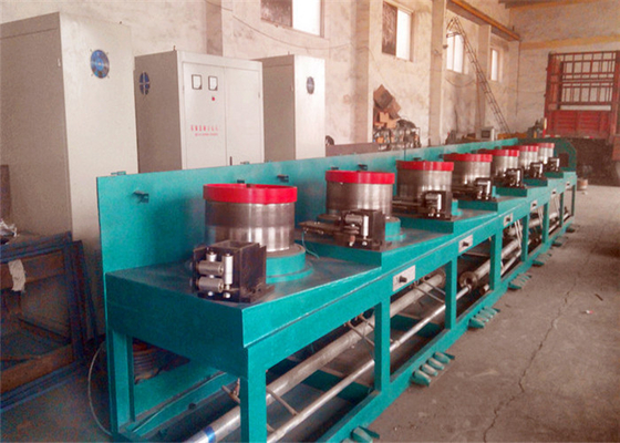 6.5mm 2.0mm Copper Drawing Machine , Straight Line Drawing Machine